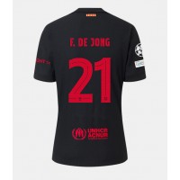 Moški Nogometni dresi Barcelona Frenkie de Jong #21 Gostujoči 2024-25 Kratek Rokav